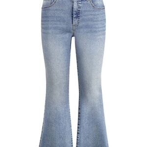 Women's Blue Flared Jeans